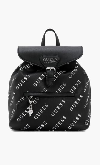 Luella All Over Logo Backpack