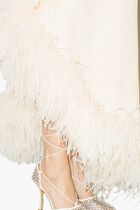 Ubud Feather Trim Gown