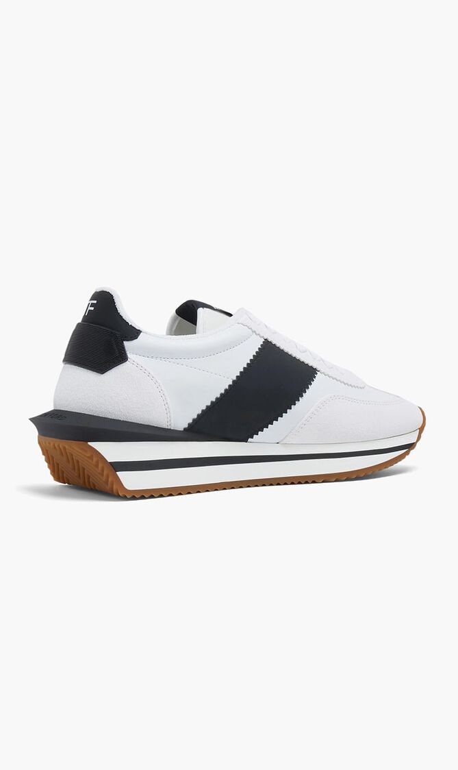 SNEAKERS LOW TOP JAMES LINE ECOFRIENDLY MATERIAL + SUEDE 20 - MM