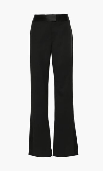 TUXEDO SPLITED PANT BLACK NO COLOR