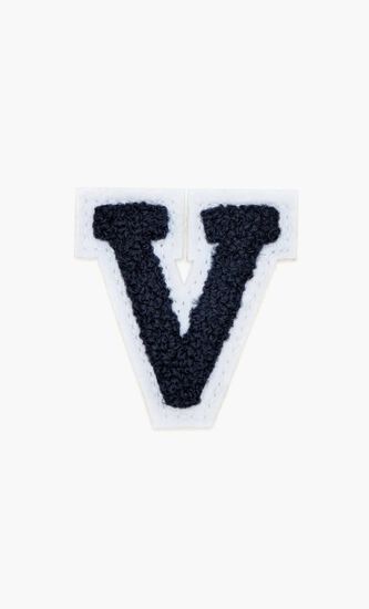 Chenille Varsity Letter 'V' patch