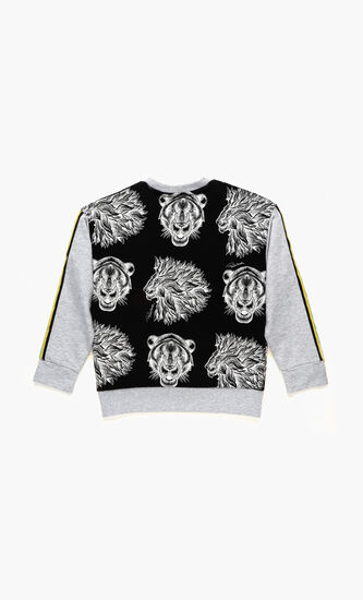 Panther Print Sweatshirt