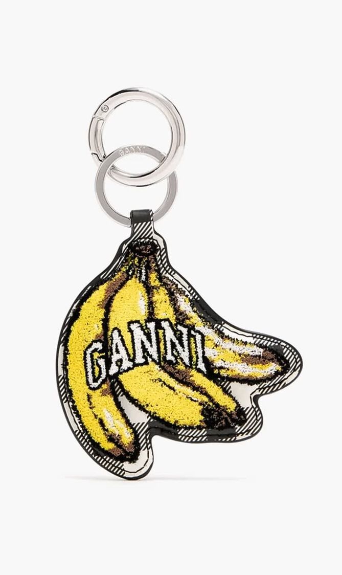 BANANA KEYRING VELVET