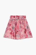 Logo Spiral Skirt