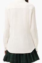 Cotton Pique Shirt with Pocket