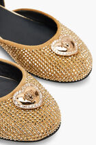 JG SANDALS STRASS GOLD RAMADAN
