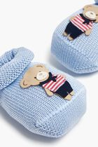 Sailor Bear Cotton Booties Sailor Bear Cotton Booties