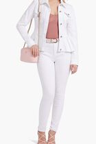 Embroidered Peplum Jacket