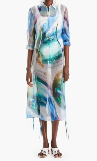 Silk Organza Dress