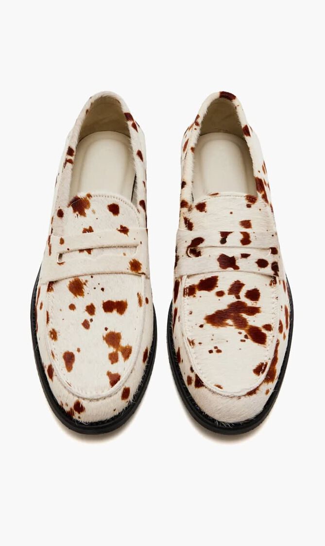 Wilde Cow Penny loafers