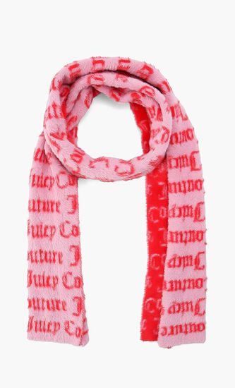 Nico Intarsia Monogram Scarf