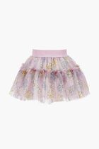 Daisy Print Tulle Skirt