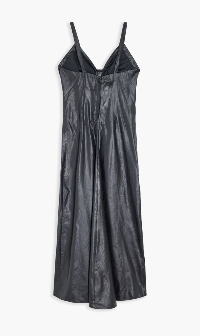 AVP STRAP BLACK MAXI DRESS