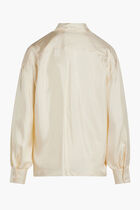 SILK BOW BLOUSE
