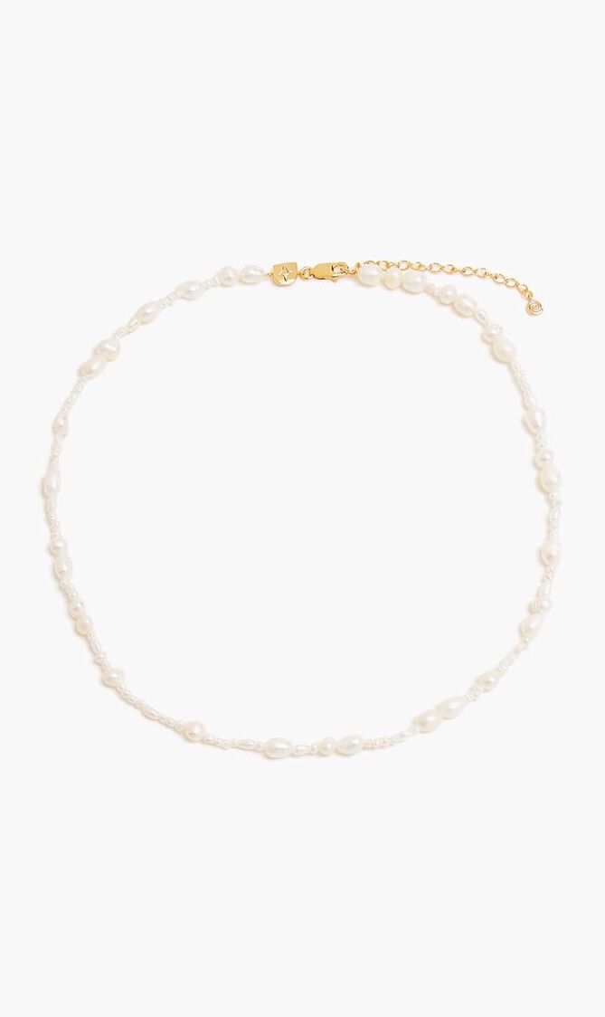 Serenity Pearl Beaded Necklace
