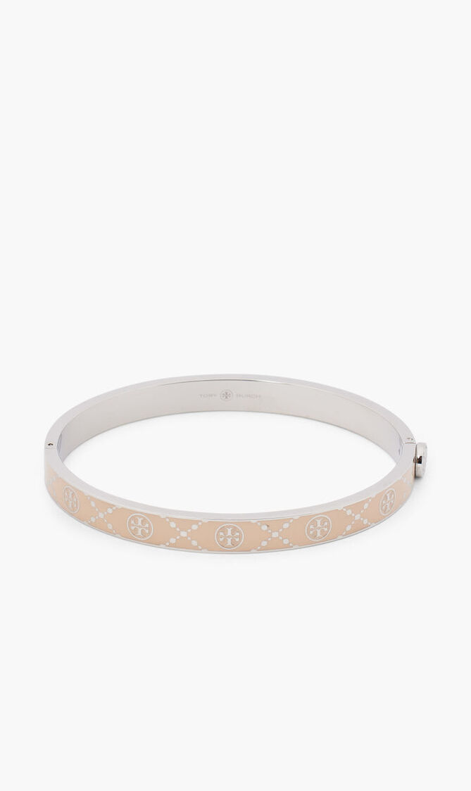T MONOGRAM HINGE BRACELET