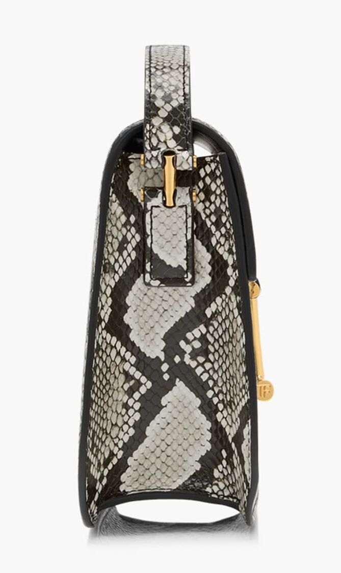 Printed Python Tara Mini Crossbody Bag