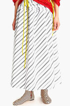 Variegated Poplin Skirt