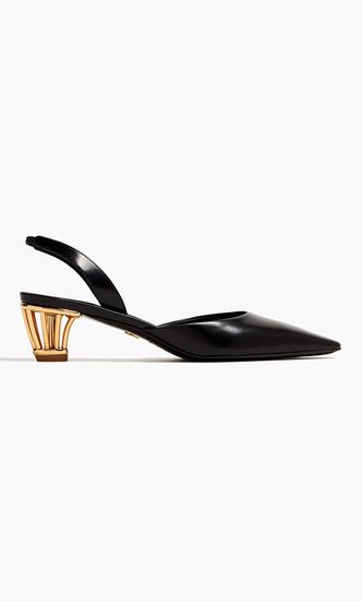 Cage Heel Slingback Sandals