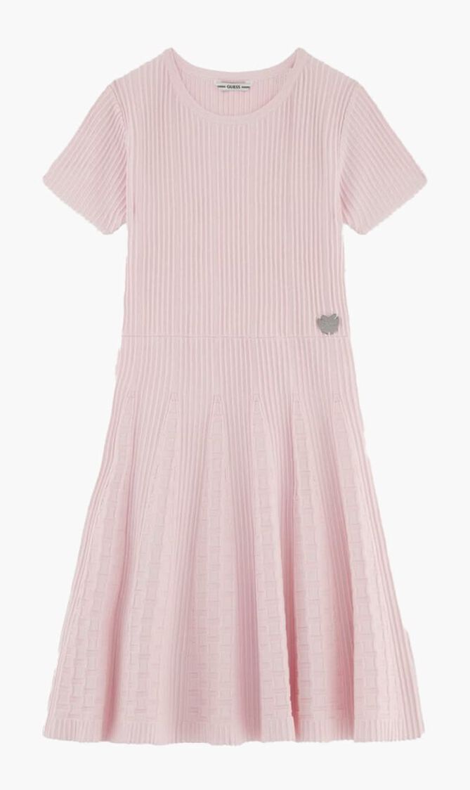 Rib Knit Sweater Dress