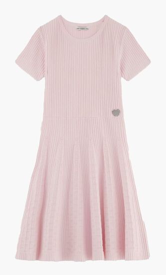 Rib Knit Sweater Dress