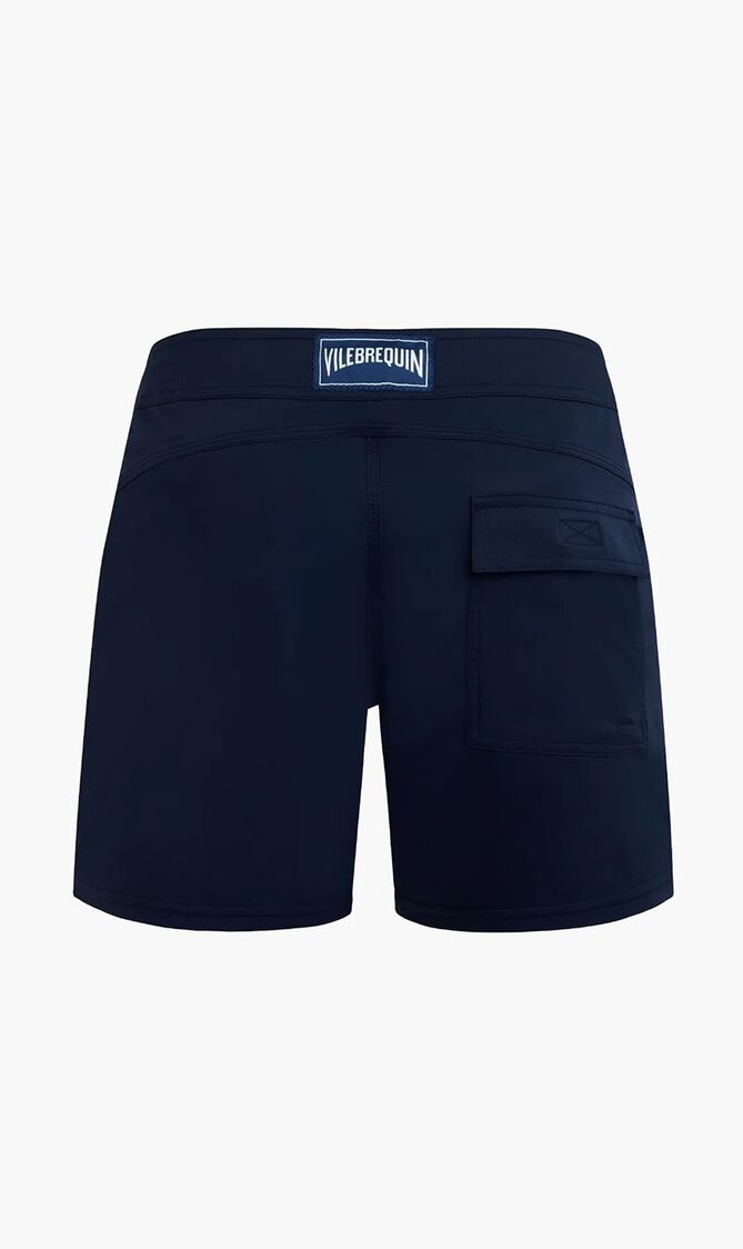 Merise Solid Flat Belt Boardshorts
