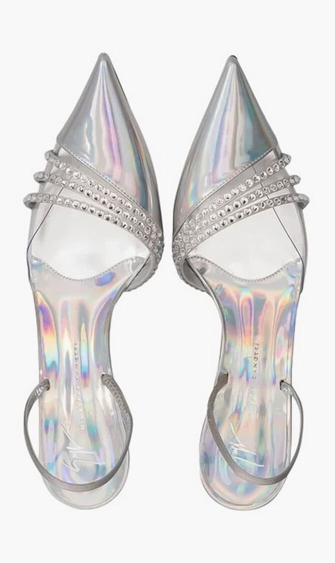 Crystal Rhinestone Slingbacks