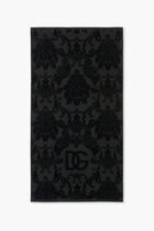 DGA ALL DECORS 5 PIECES BATH TOWELS SET BLACK