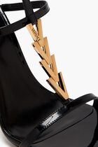 SANDAL T.105 PATENT CALF LEATHER