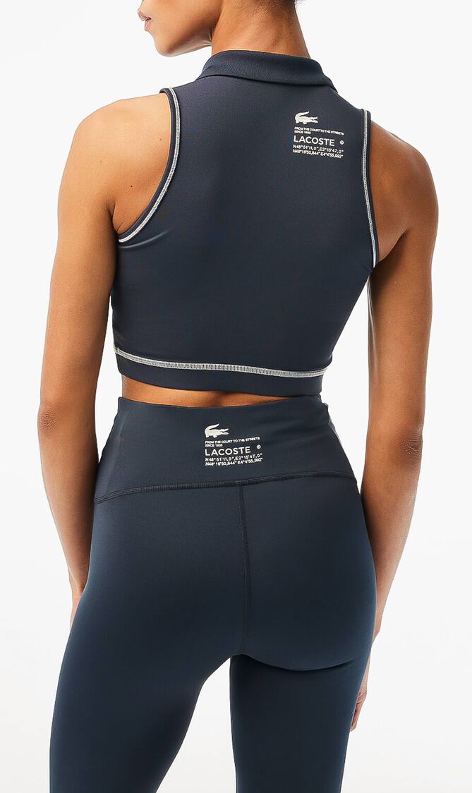 Sport Polo Style Sports Bra