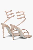 CANDICE - NUDE SATINSILK STRASS