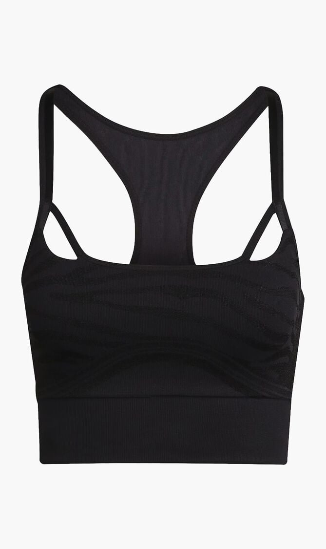 Adidas By Stella Mccartney Seamless Yoga Light Support Bra