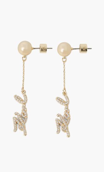 Pave Drop Earrings
