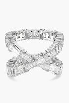 Hyperbola Crystal Infinity Ring