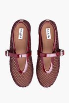 Fishnet Ballet Flats