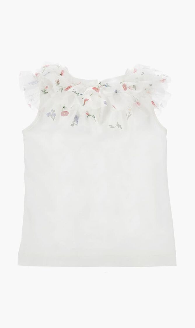 T SHIRT CON ROUCHES JERSE