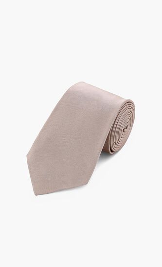 Plain Silk Tie