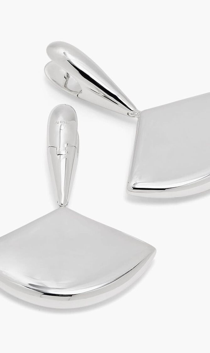 Large Fan Drop Earrings