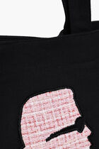 K Style Boucle Tote Bag