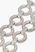 Double Crystal Link Bracelet