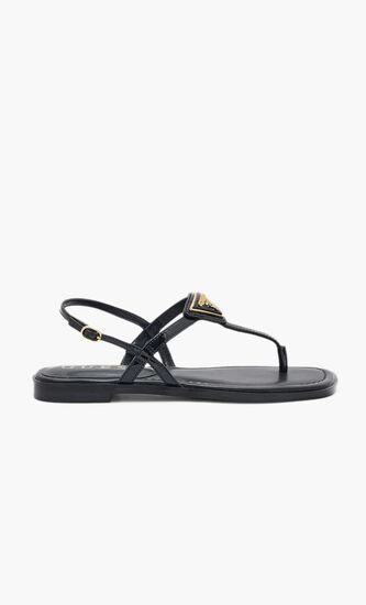 RAINEY FLAT SANDALS FANCY PATENT PU