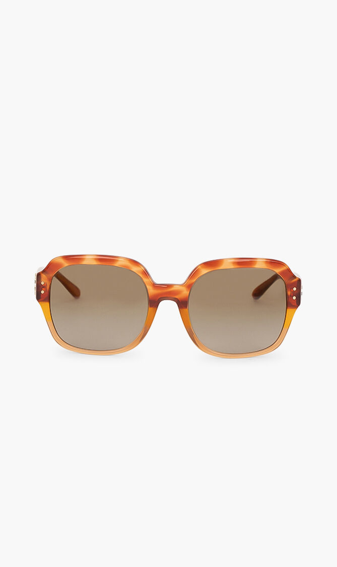 Oversized Logo Sunglasses