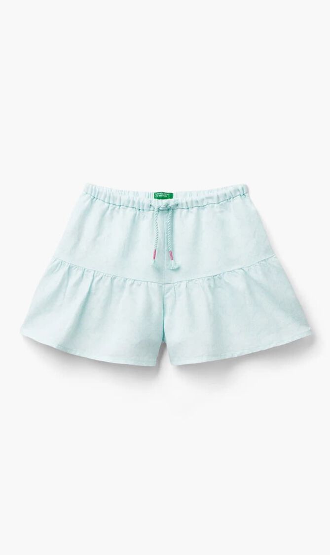Linen Bermuda Shorts