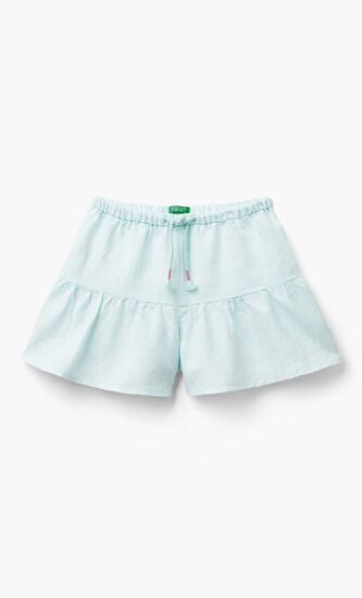 Linen Bermuda Shorts