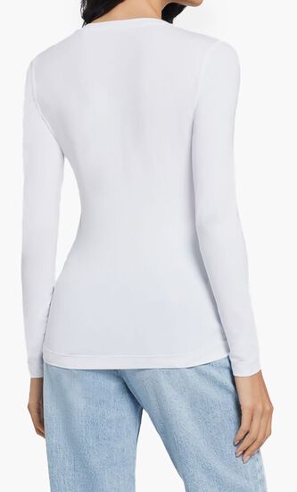 Front Logo Stretch T Shirt