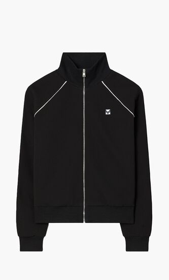 TORY SPORT CREPE TRACK JACKET