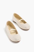 Crystal Ballet Flats