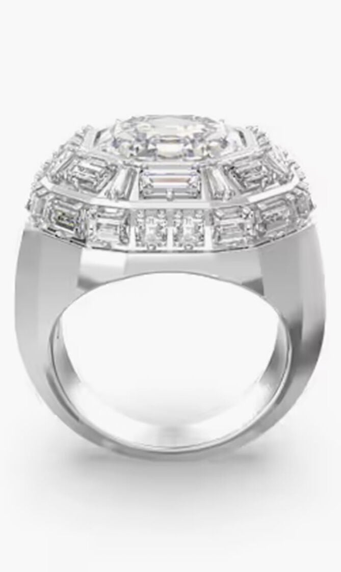 MESMERA RING WHI/RHS 50 MM