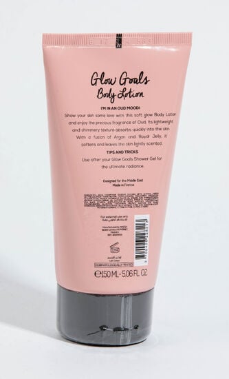 Glow Goals Body Lotion, Royal Oud