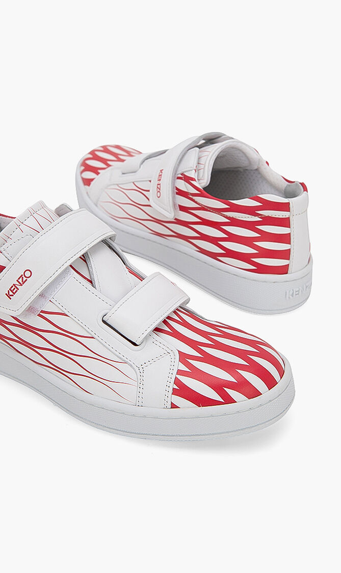 Tennix Velcro Low-Top Sneakers